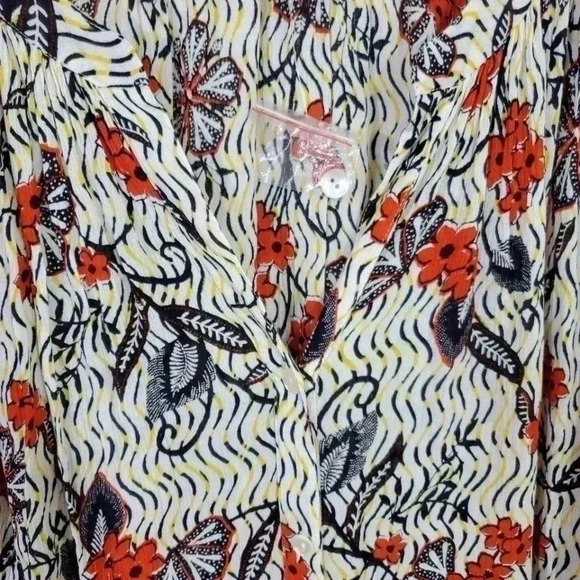 Roamans Plus Size Crinkle Tunic Blouse Top. Brand new size 36W - Picture 6 of 8